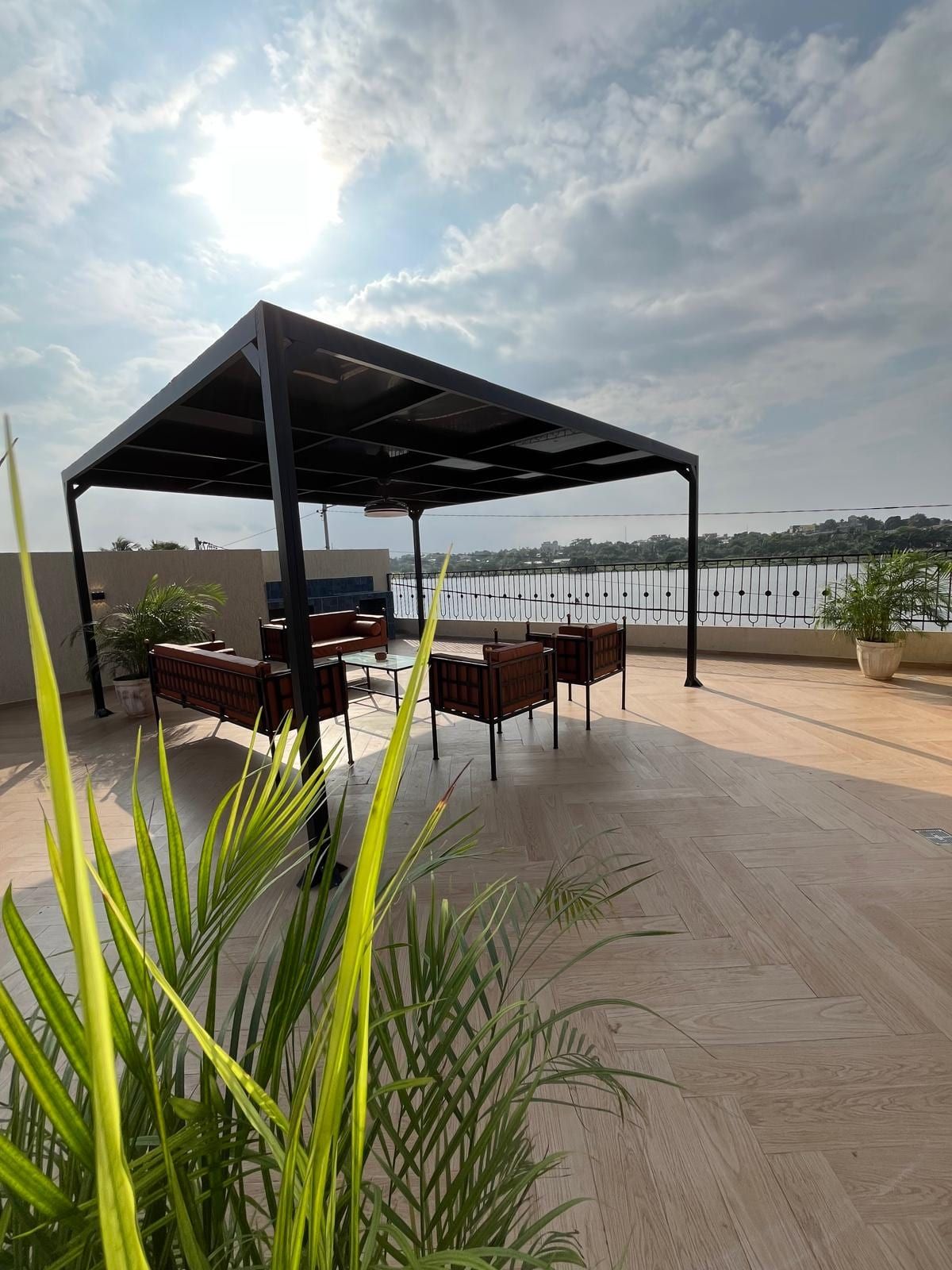 Villas du Lac — pergola